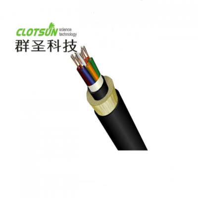 工程防鼠咬48芯加強(qiáng)構(gòu)件GYFTCYF83-AT-24B1-300M跨距ADSS電力光纜